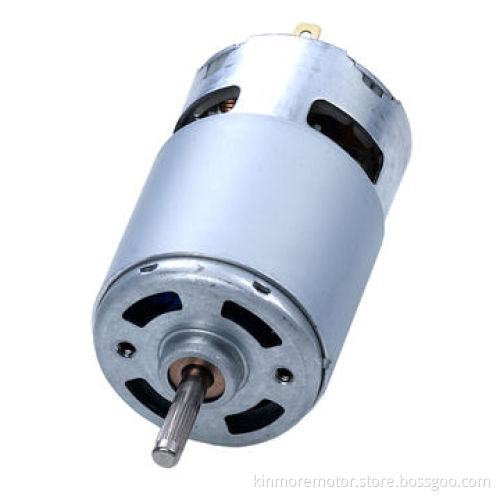 High quality dia. 45mm 66mm length big DC motor with flux ring